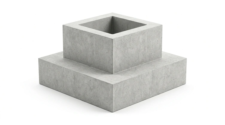 Фундаменты стаканного типа